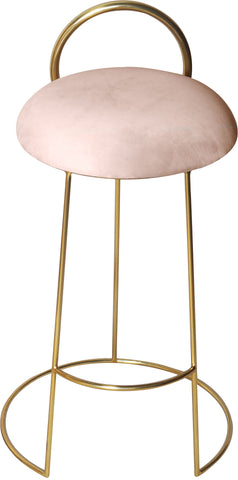 Ring - Counter Stool with Gold Legs - Premium Counter Height (24"-27") from Meridian Furniture - Just $362.50! Shop now at brett interiors