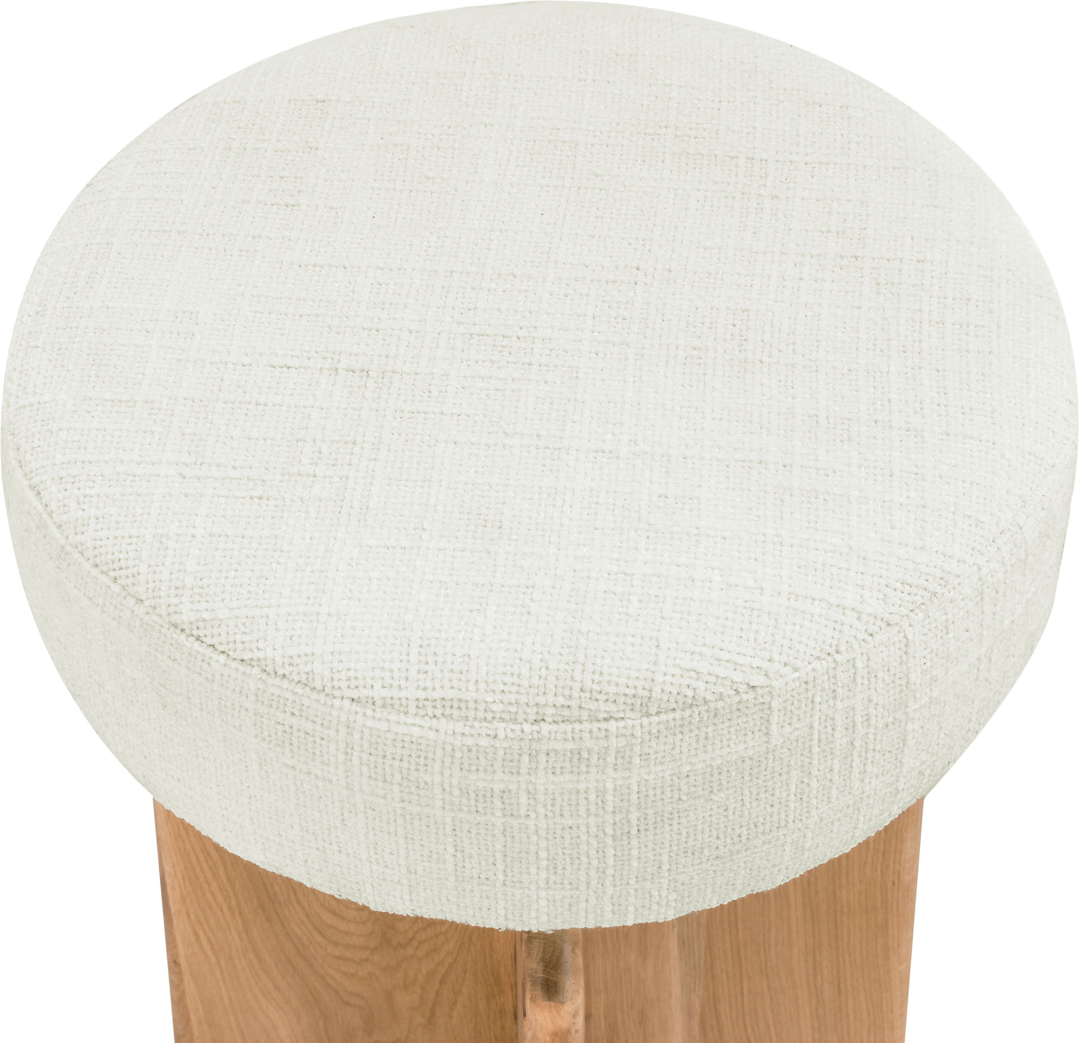 Jasper - Stool - Cream - Premium Counter Height (24"-27") from Meridian Furniture - Just $475! Shop now at brett interiors