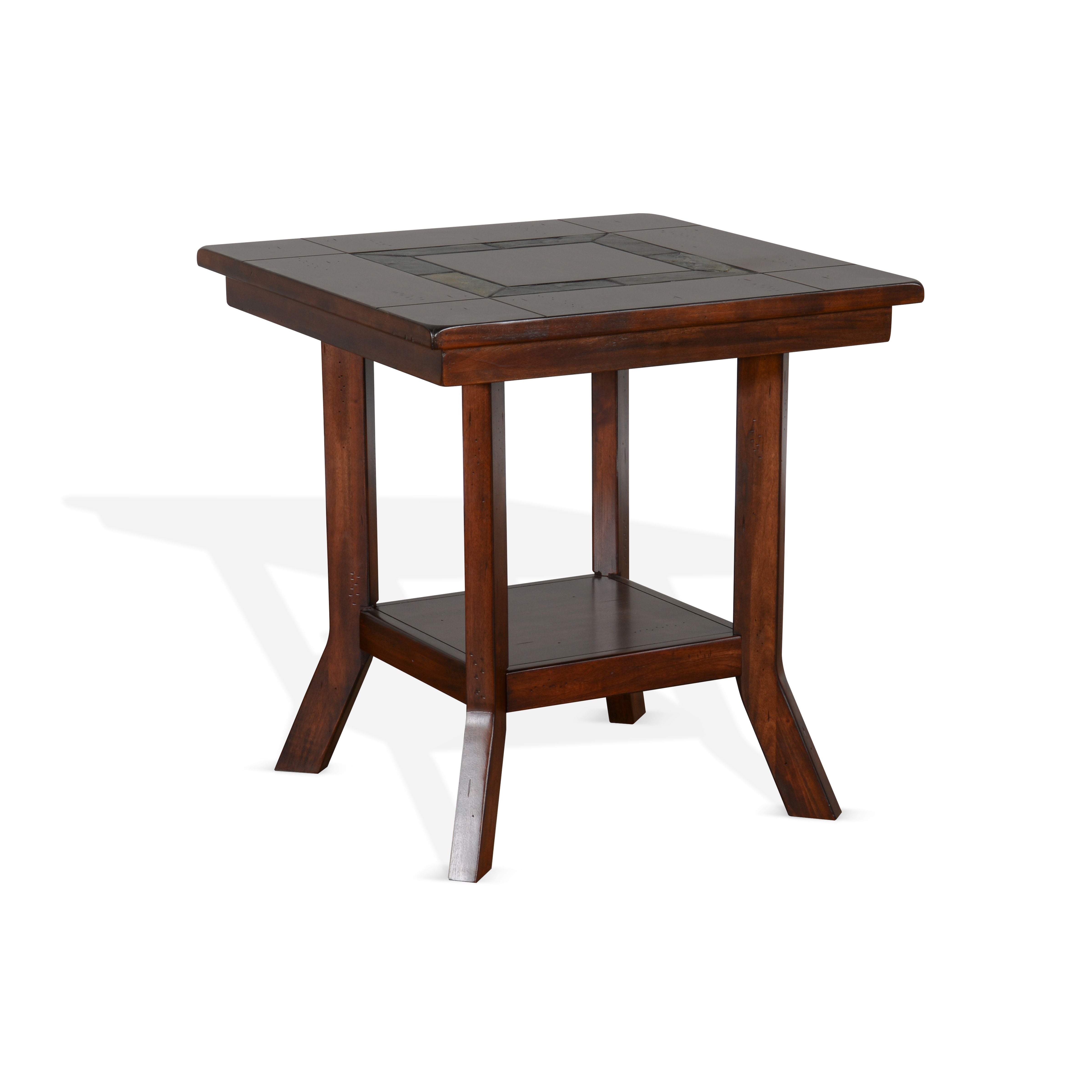 Santa Fe - End Table - Dark Chocolate - Premium End Tables from Sunny Designs - Just $259! Shop now at brett interiors