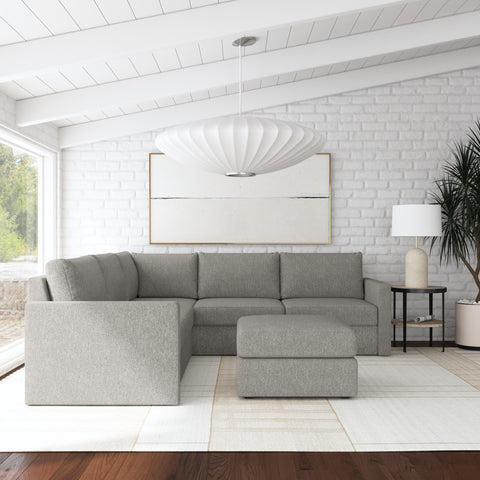 Flex - Sectional with Standard Arm and Ottoman - Premium 2 Piece Living Room Sets from Homestyles - Just $10997.50! Shop now at brett interiors