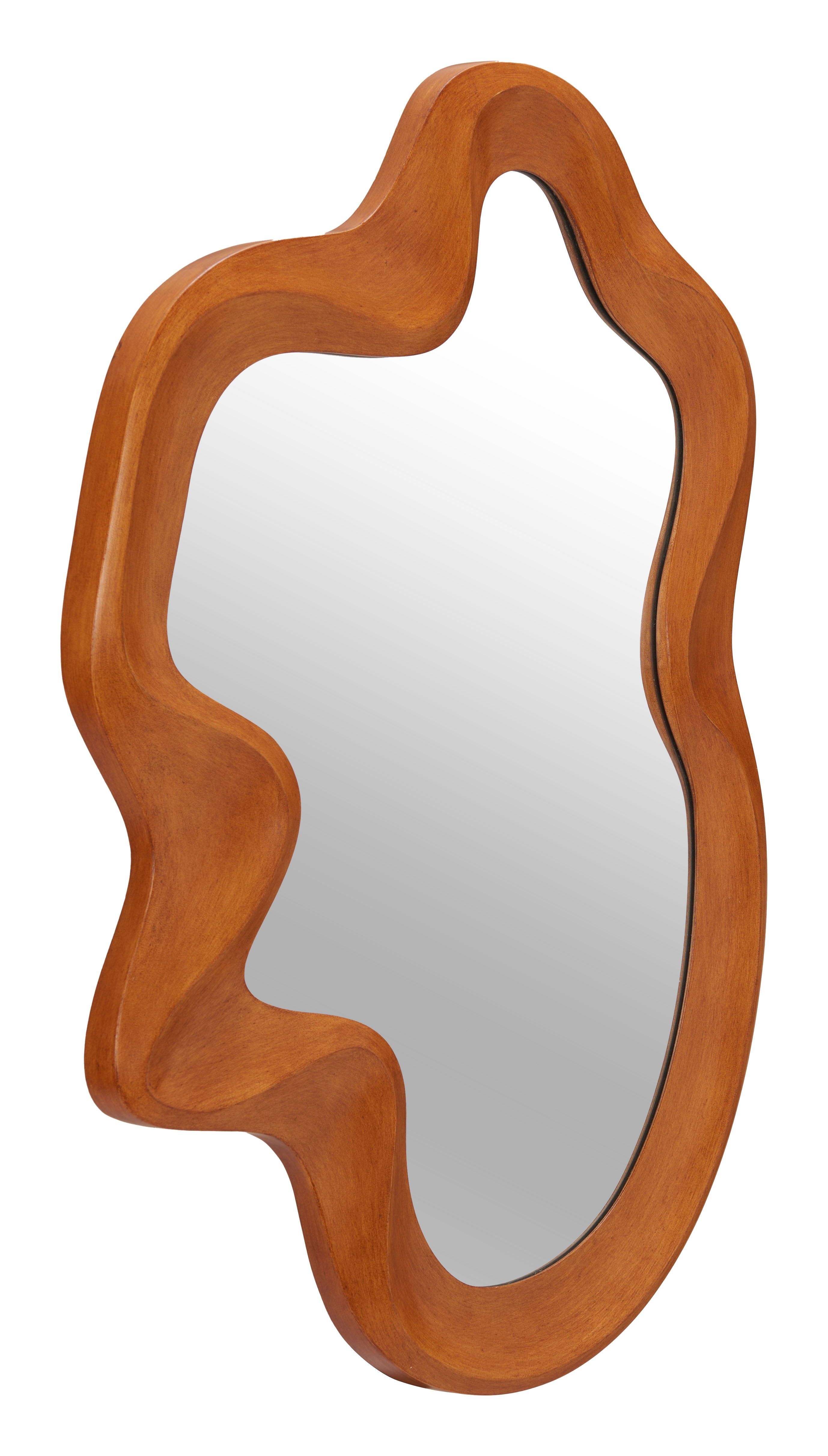 Foz Mirror - Mirror - Brown - Premium Accent Mirrors from Zuo Modern - Just $525! Shop now at brett interiors