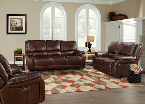 Vail - Power Reclining Sofa Loveseat And Recliner - Burnt Sienna - Premium 3 Piece Living Room Sets from Parker Living - Just $7042.50! Shop now at brett interiors