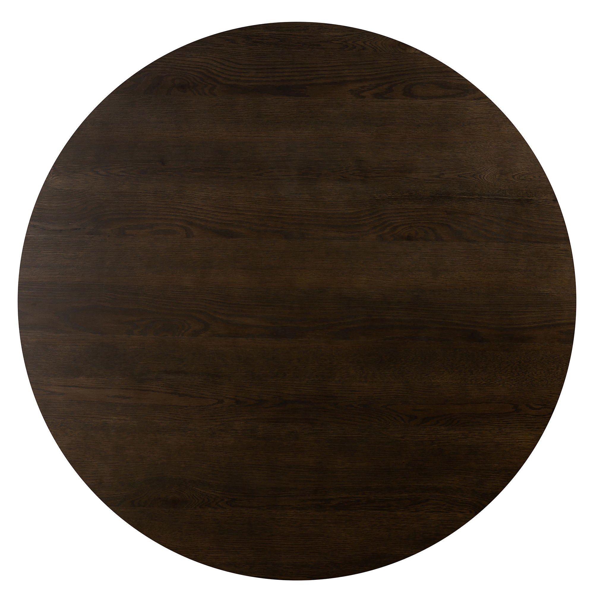 Motion - Metal Round Dining Table - Oak - Premium Dining Tables from Armen Living - Just $980! Shop now at brett interiors