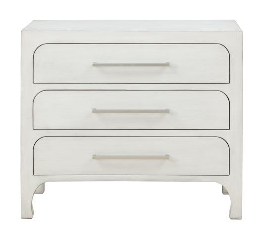 Oxford - Three Drawer Accent Chest - Burnished White - Premium Accent Chests from Coast2Coast Home - Just $2062.50! Shop now at brett interiors