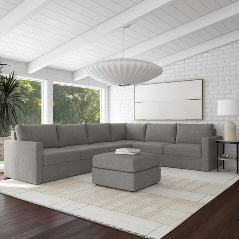 Flex - Sectional with Standard Arm and Ottoman - Premium 2 Piece Living Room Sets from Homestyles - Just $10997.50! Shop now at brett interiors