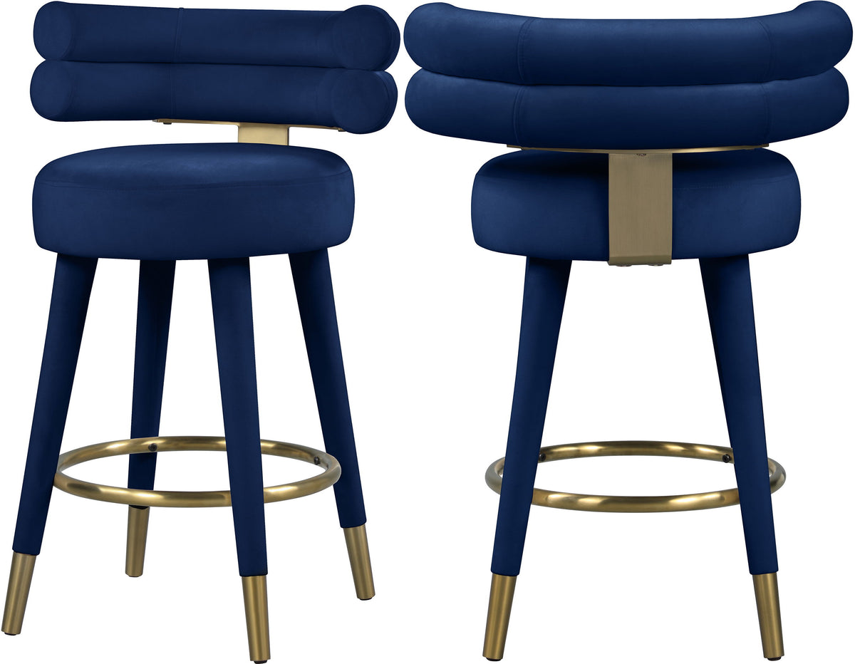 Fitzroy - Counter Stool (Set of 2) - Premium Stool Sets from Meridian Furniture - Just $975! Shop now at brett interiors