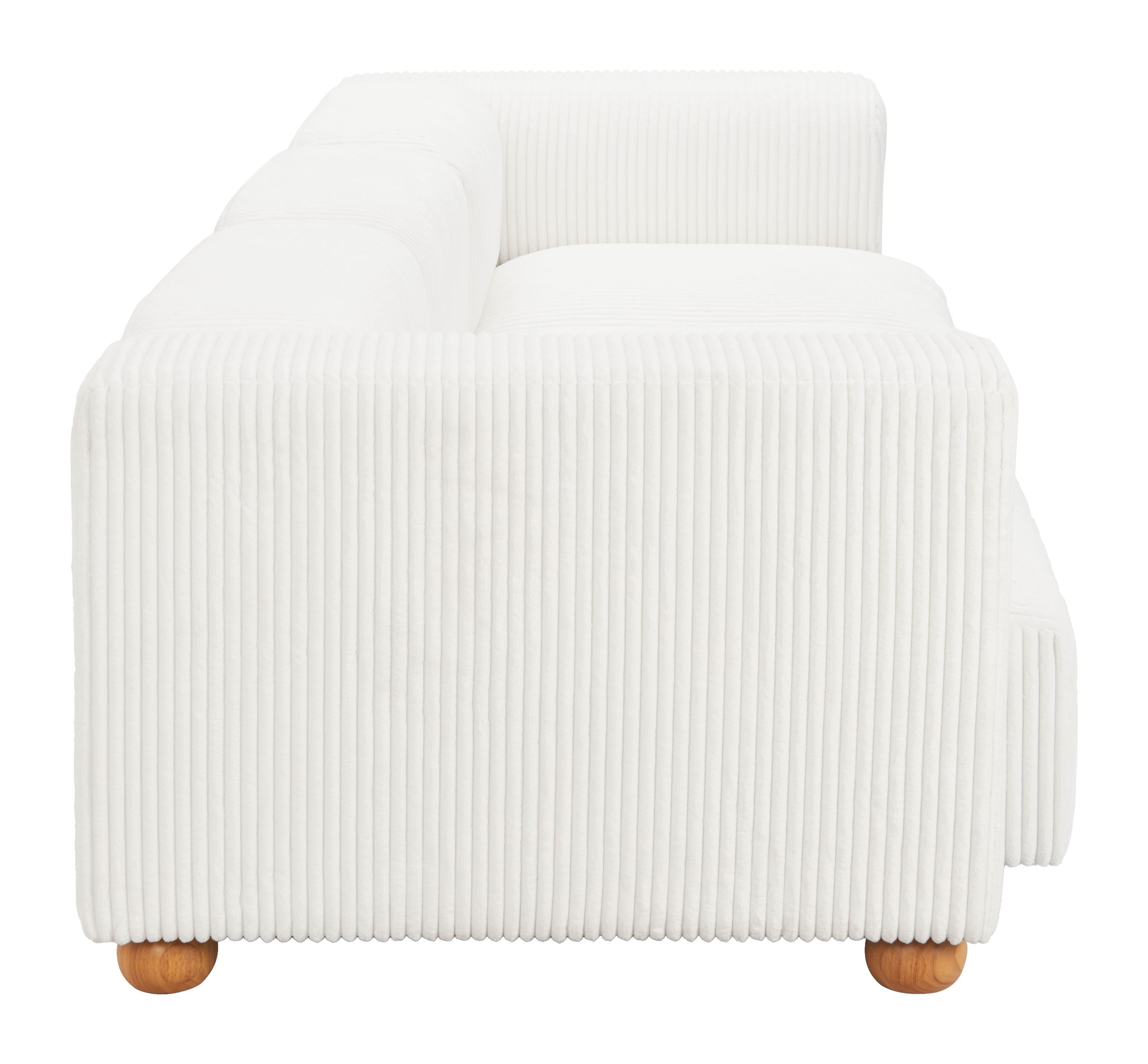 Tayte - Sofa - White - Premium Stationary Sofas from Zuo Modern - Just $9000! Shop now at brett interiors