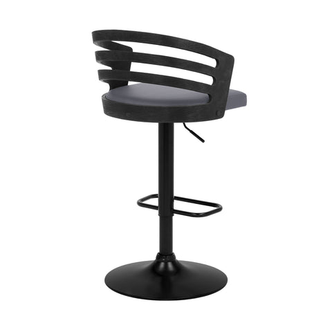 Adele - Bar Stool - Premium Adjustable Height from Armen Living - Just $215! Shop now at brett interiors