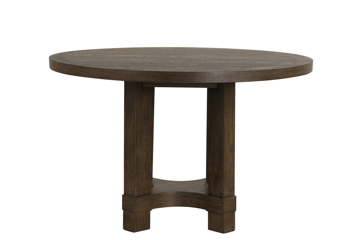 Cityscape - Round Dining Table - Dark Brown - Premium Dining Tables from New Classic - Just $522.50! Shop now at brett interiors