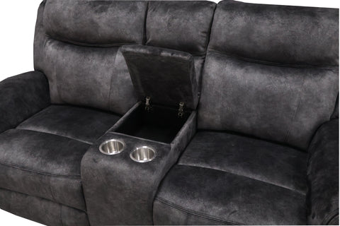 Park City - Reclining Console Loveseat - Premium Reclining Loveseats from New Classic - Just $972.50! Shop now at brett interiors