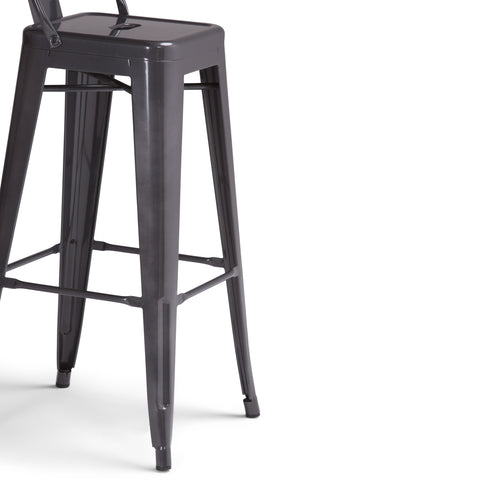 Rayne - 30" Metal Bar Stool - Premium Stool Sets from Simpli Home - Just $180! Shop now at brett interiors