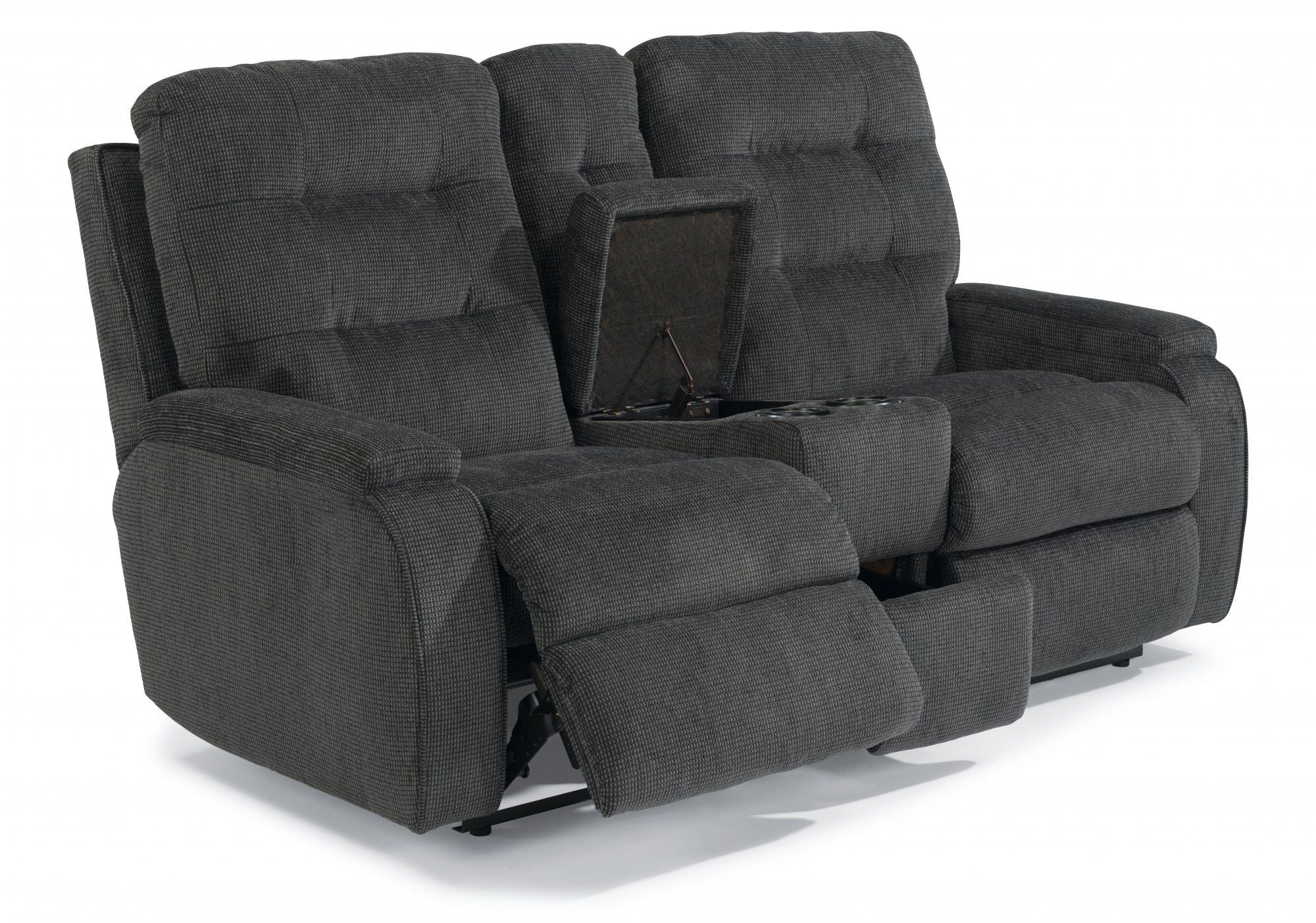 Kerrie - Loveseat with Console - Premium Reclining Loveseats from Flexsteel - Just $2375! Shop now at brett interiors