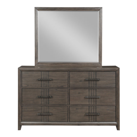 Landon - Dresser - Walnut - Premium Dressers from New Classic - Just $775! Shop now at brett interiors