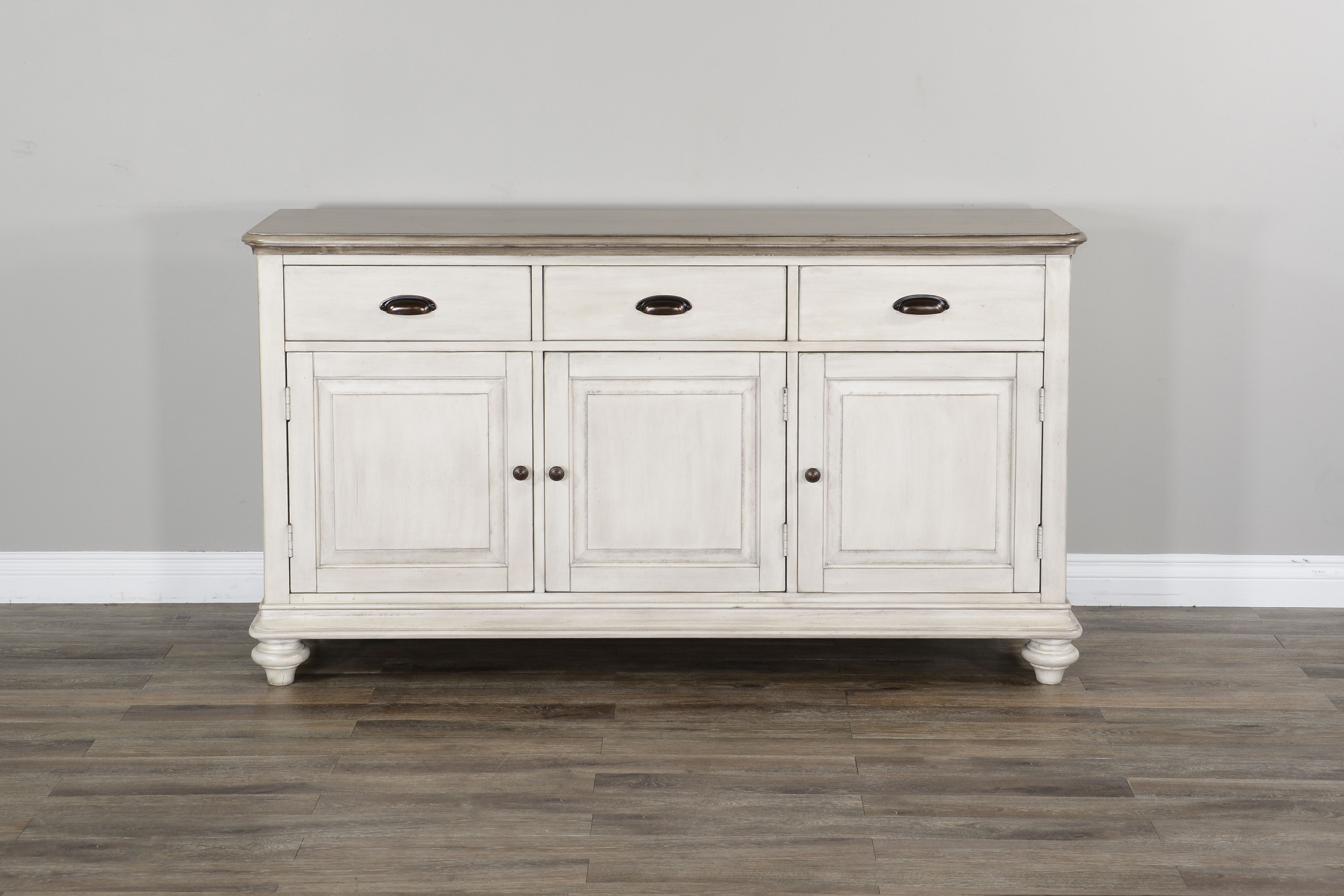 Westwood Village - Buffet Only - Beige / White - Premium Buffets from Sunny Designs - Just $1080! Shop now at brett interiors