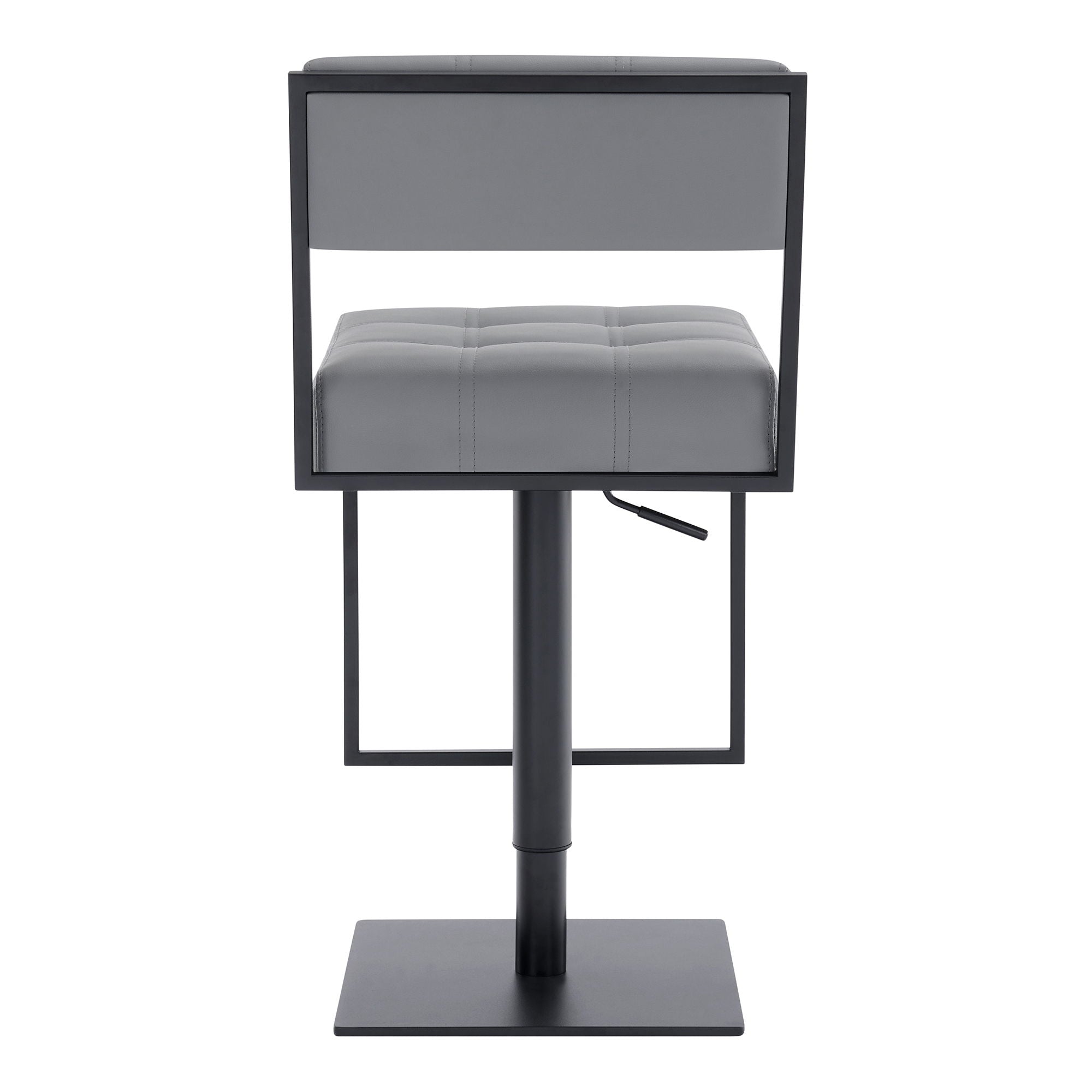 Michele - Swivel Adjustable Height Bar Stool - Premium Adjustable Height from Armen Living - Just $365! Shop now at brett interiors