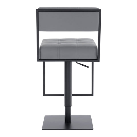 Michele - Swivel Adjustable Height Bar Stool - Premium Adjustable Height from Armen Living - Just $365! Shop now at brett interiors