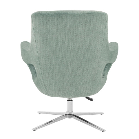 Quinn - Contemporary Adjustable Swivel Accent Chair - Premium Accent Chairs from Armen Living - Just $1067.50! Shop now at brett interiors