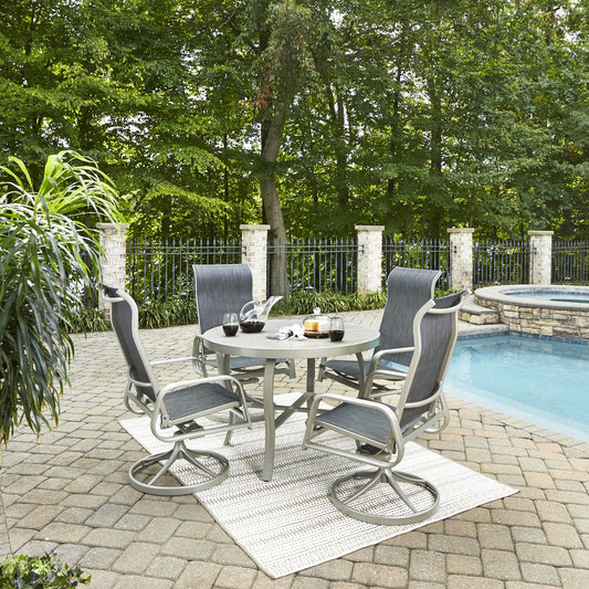 Captiva - Outdoor Dining Set - Premium 5 Piece Outdoor Sets from Homestyles - Just $4234.98! Shop now at brett interiors