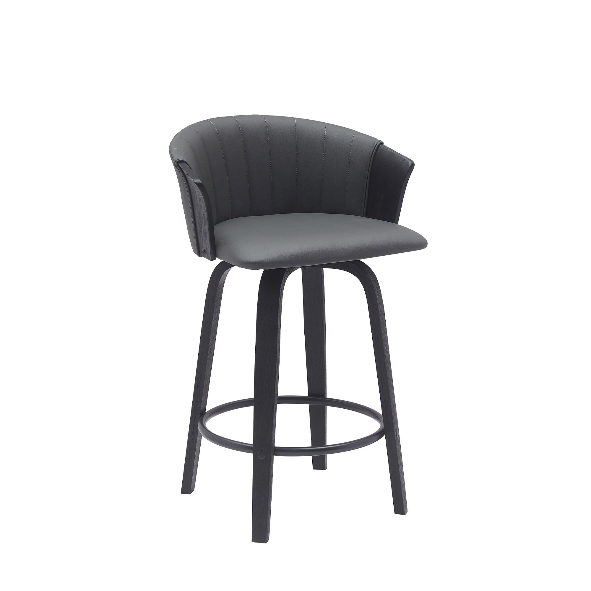 Diana - Swivel Wood Stool - Premium Counter Height (24"-27") from Armen Living - Just $227.50! Shop now at brett interiors