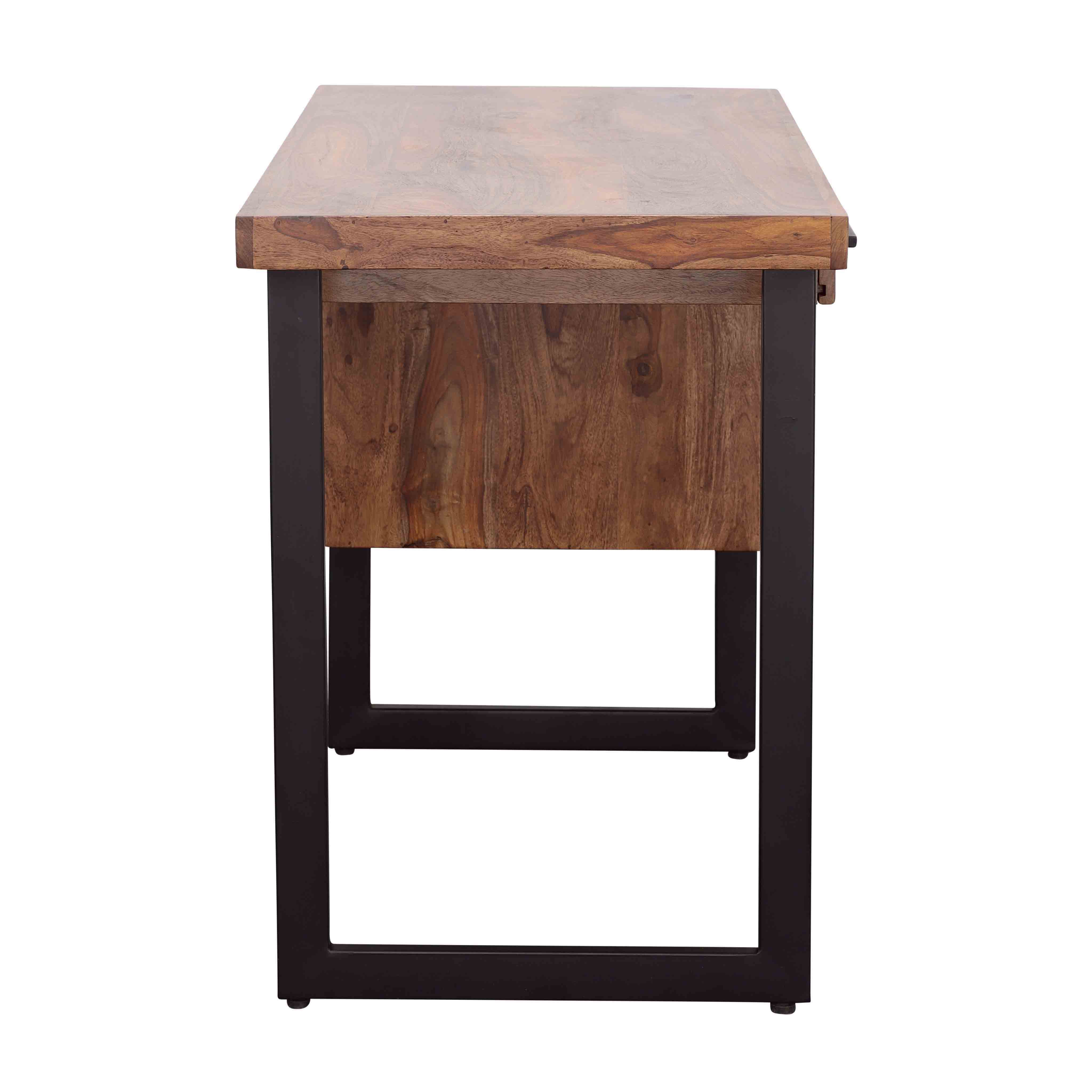 Montverde - Natural Four Drawer Writing Desk (2 Cartons) - Natural - Premium Writing Desks from Coast2Coast Home - Just $2310! Shop now at brett interiors