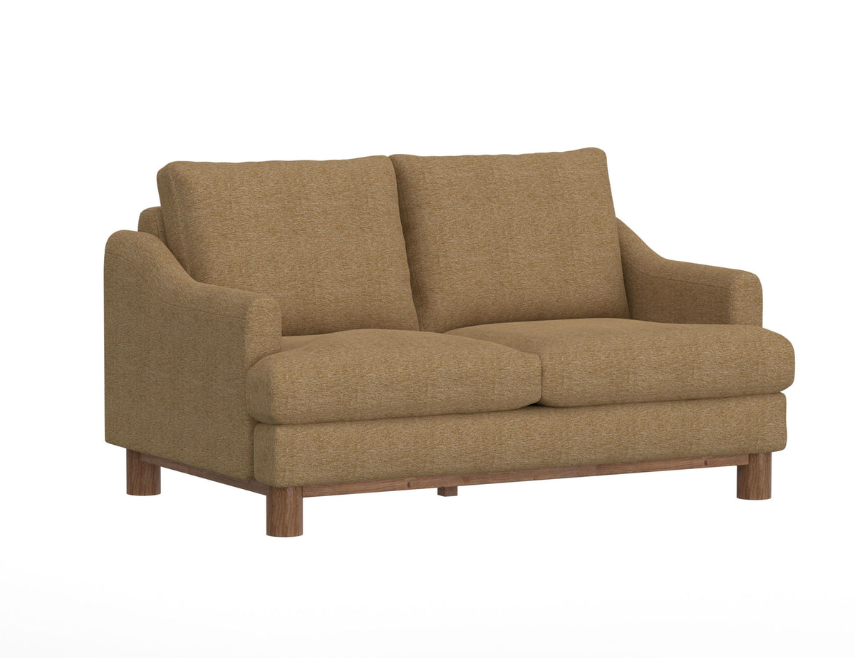 Olimpia - Loveseat - Capuccino Brown - Premium Stationary Loveseats from International Furniture Direct - Just $1375! Shop now at brett interiors