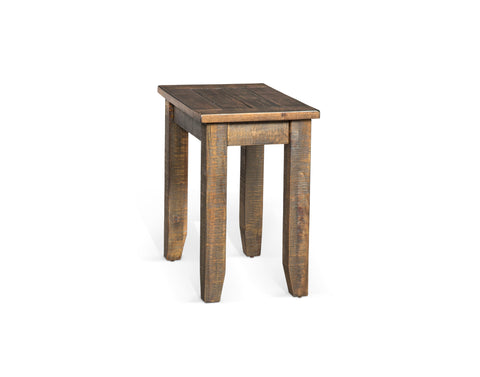 Homestead - Chair Side Table - Dark Brown - Premium Chair Side Tables from Sunny Designs - Just $151! Shop now at brett interiors