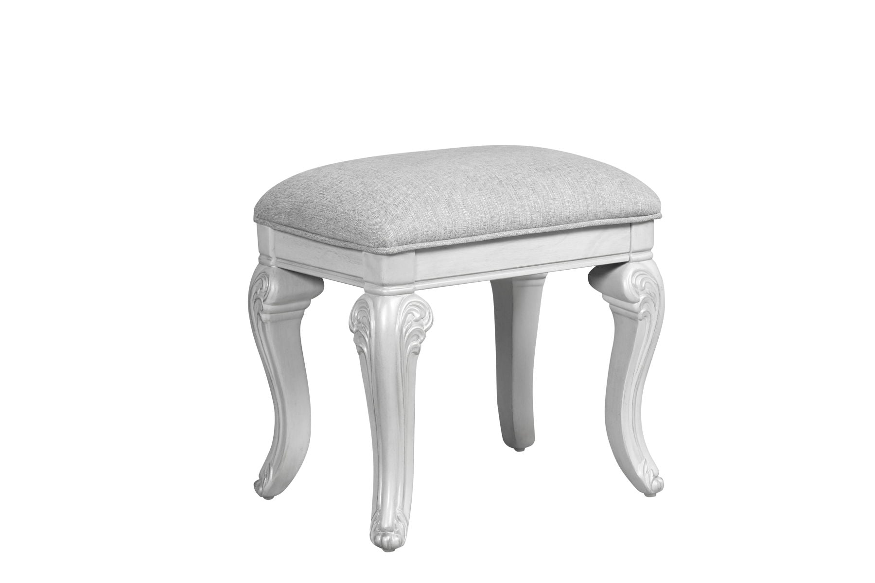 Cambria Hills - Vanity Stool - Mist Gray - Premium Vanity Stools from New Classic - Just $212.50! Shop now at brett interiors