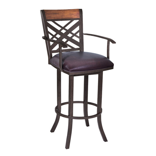 Tahiti - Arm Barstool - Premium Counter Height (24"-27") from Armen Living - Just $427.50! Shop now at brett interiors