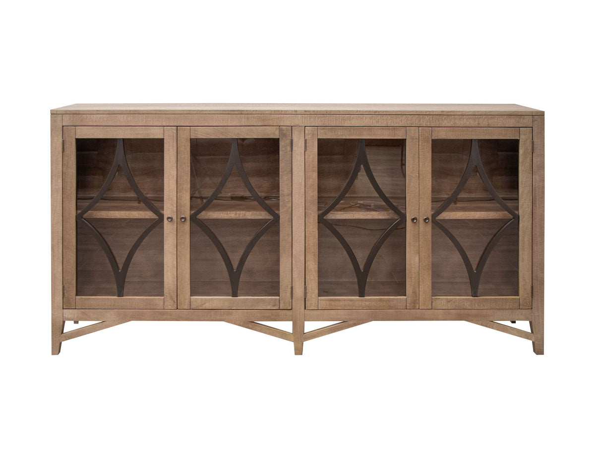 Arena - Console - Drift Sand - Premium TV Stands from International Furniture Direct - Just $1247.50! Shop now at brett interiors