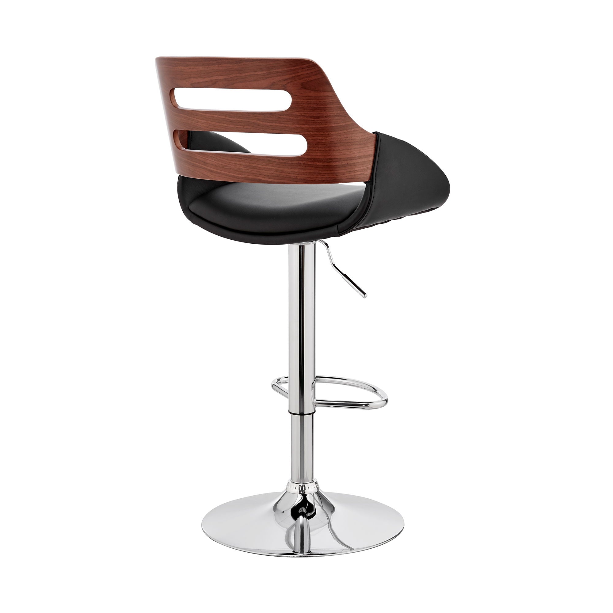 Karter - Adjustable Bar Stool - Premium Adjustable Height from Armen Living - Just $220! Shop now at brett interiors