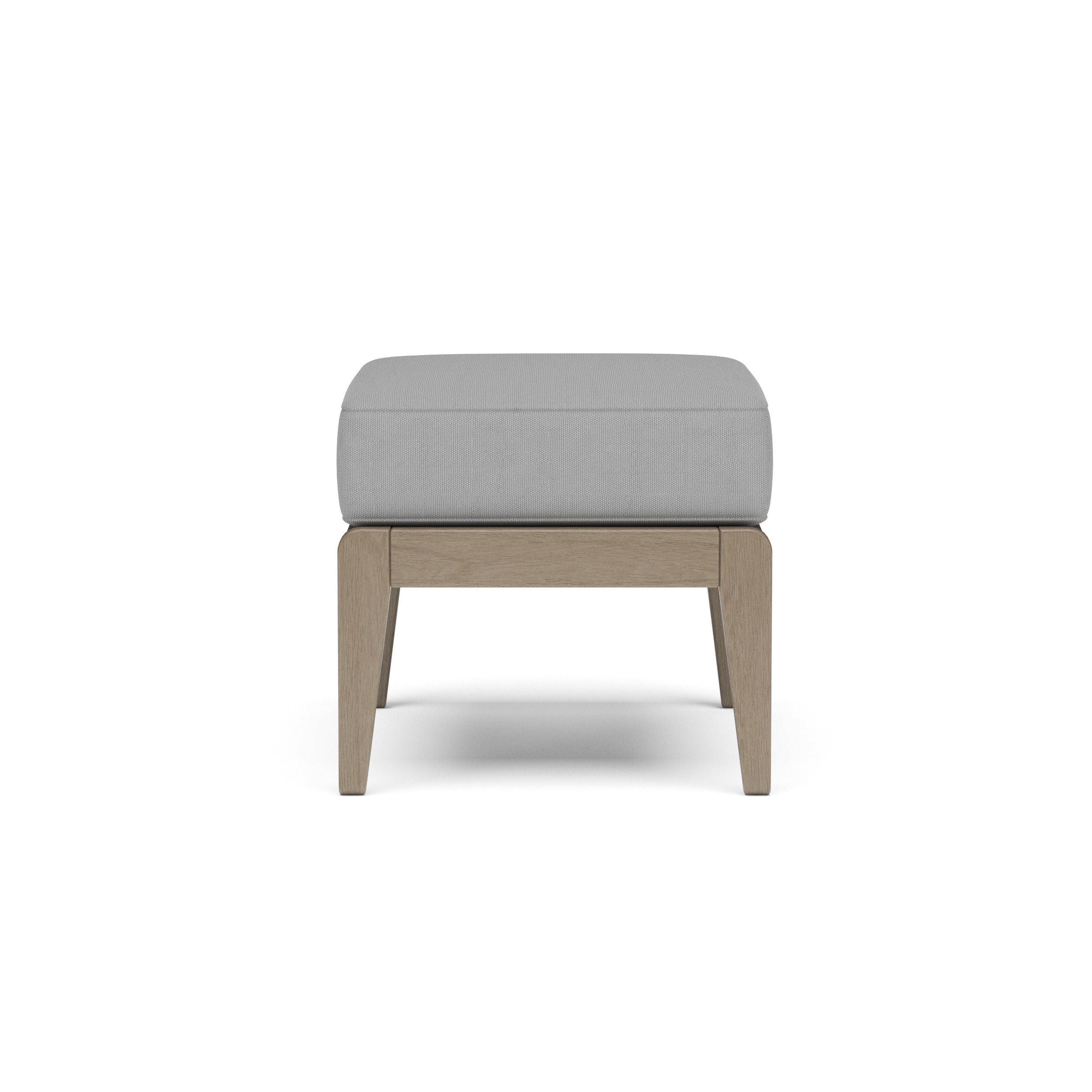 Sustain - Outdoor Ottoman - Wood - Dark Gray - 17.25" - Premium Ottomans from Homestyles - Just $622.50! Shop now at brett interiors