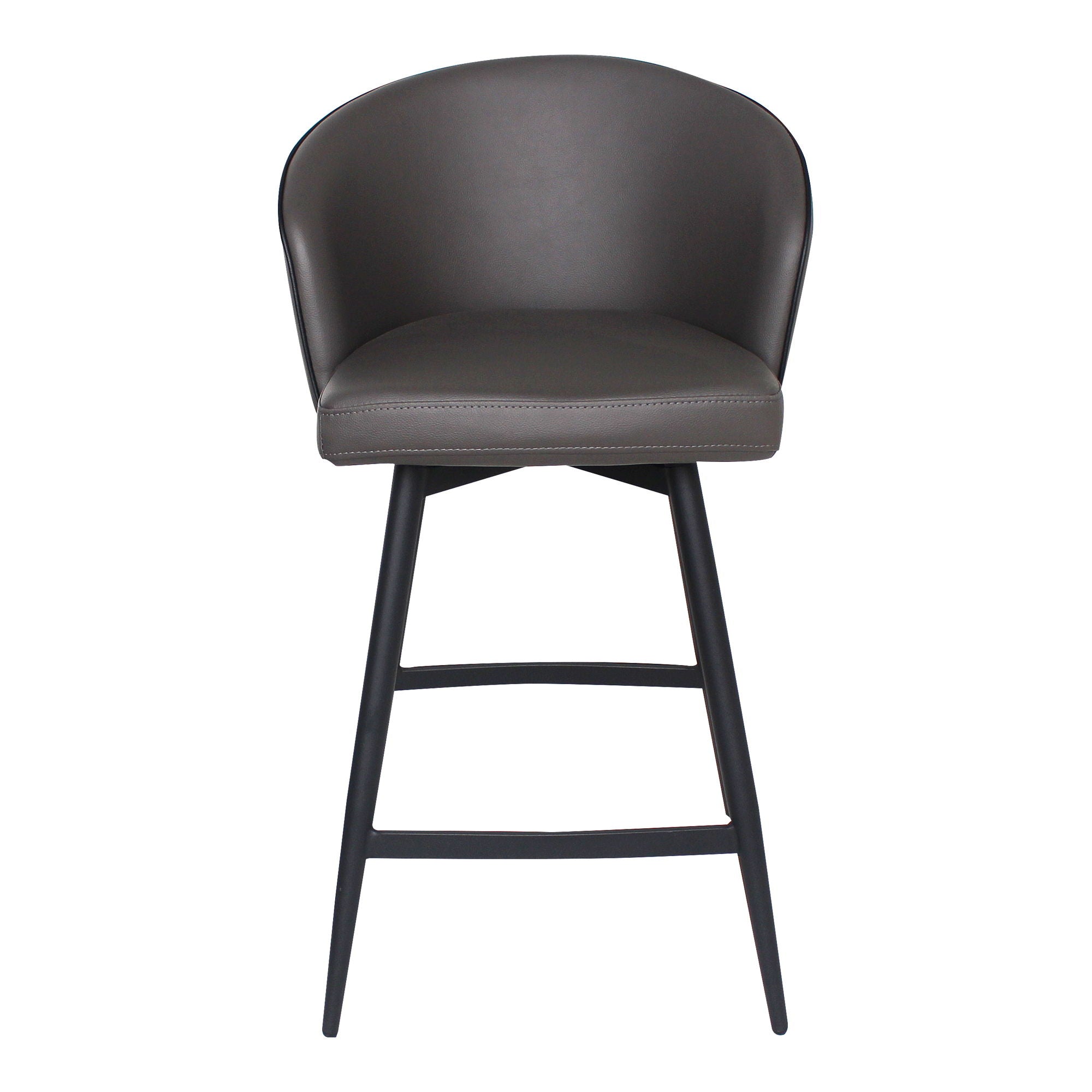 Webber - Swivel Counter Stool - Charcoal - Premium Counter Height (24"-27") from Moe's Home Collection - Just $847.50! Shop now at brett interiors