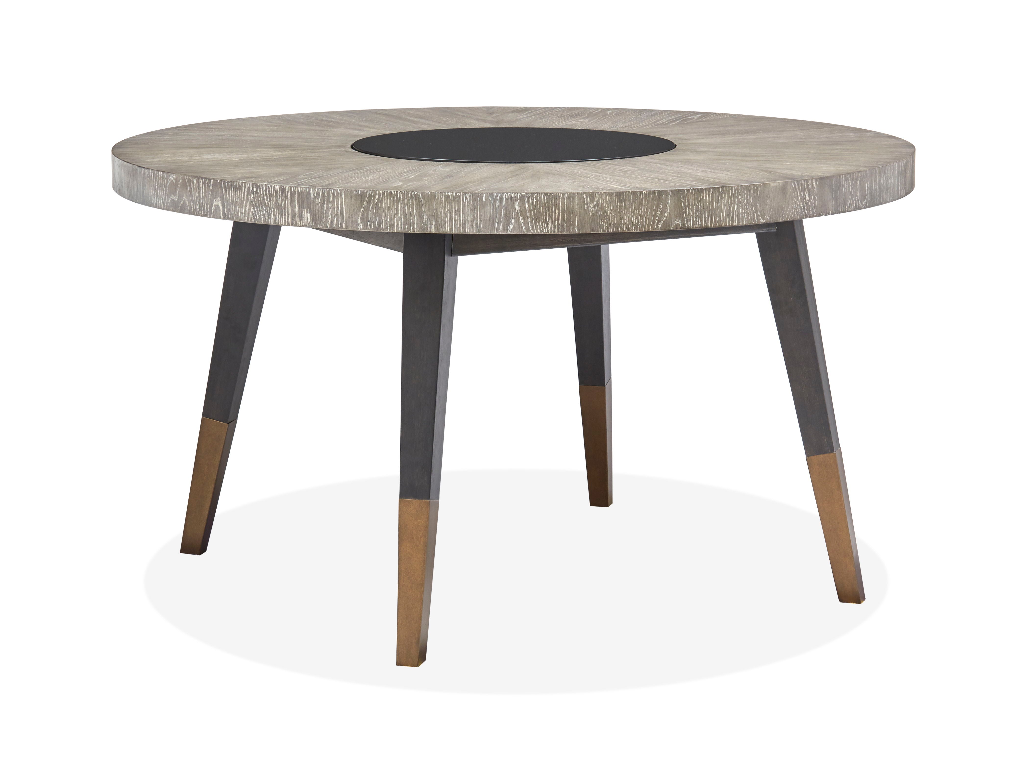 Ryker - Round Dining Table - Homestead Brown - Premium Dining Tables from Magnussen Furniture - Just $922.50! Shop now at brett interiors