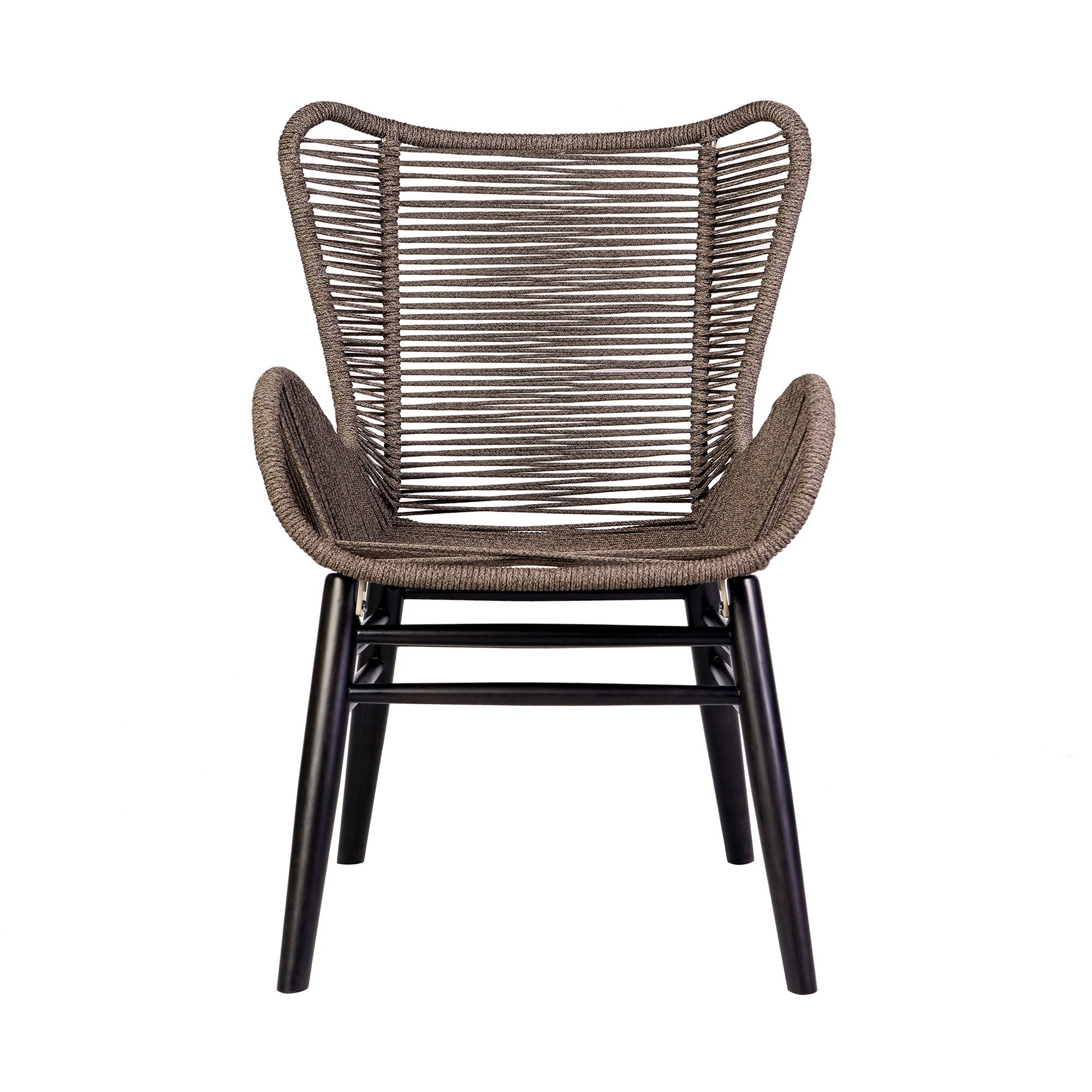 Mateo - Outdoor Patio Dining Chair - Premium Dining Chairs from Armen Living - Just $690! Shop now at brett interiors