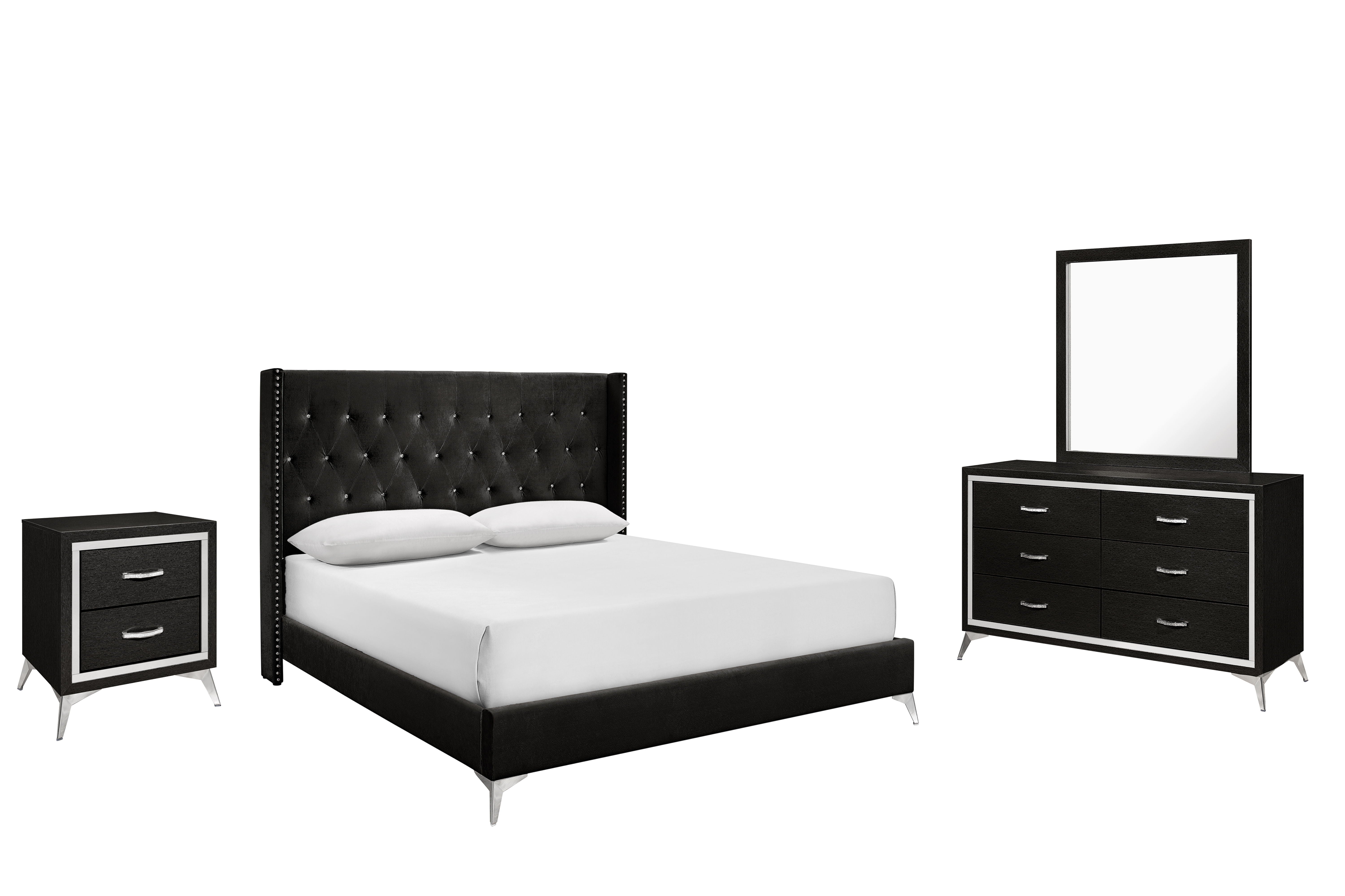 Huxley - Bedroom Set - Premium 4 Piece Bedroom Sets from New Classic - Just $1197.50! Shop now at brett interiors