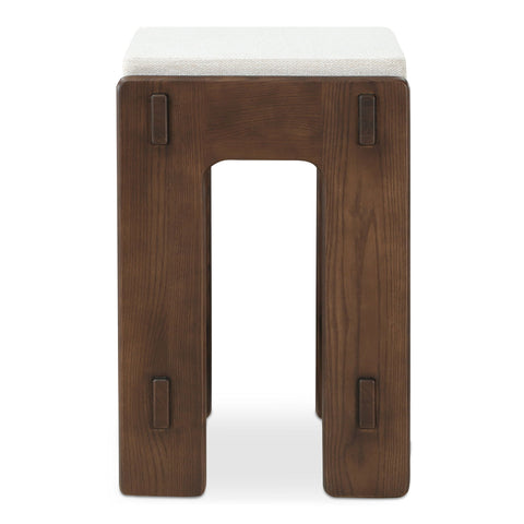 Ashby - Counter Stool - Beige - White - Premium Counter Height (24"-27") from Moe's Home Collection - Just $922.50! Shop now at brett interiors