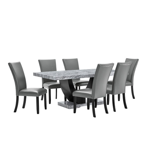 Lyra - Dining Table Set - Premium 5 Piece Dining Room Sets from New Classic - Just $1922.50! Shop now at brett interiors