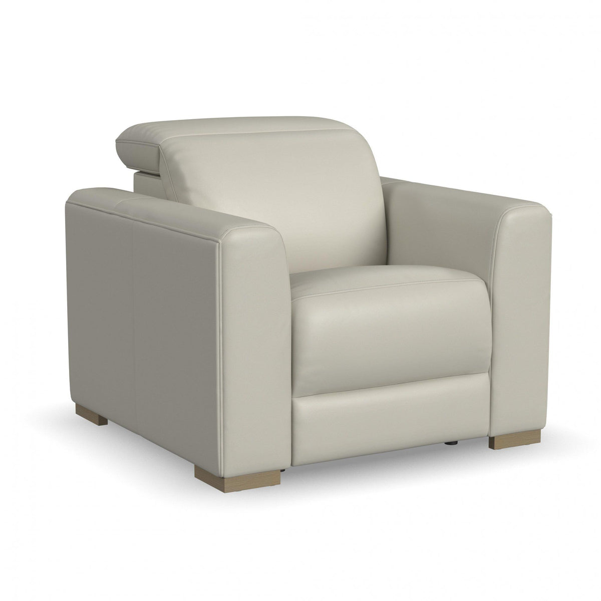 Aurora - Power Recliner With Power Headrest - Pearl Silver - Premium Reclining Chairs from Flexsteel - Just $2250! Shop now at brett interiors