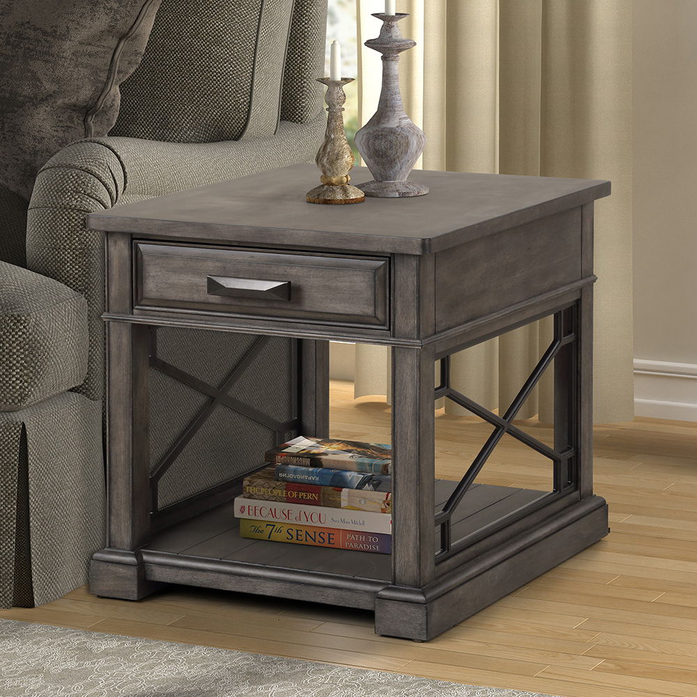 Sundance - 1-Drawer End Table - Premium End Tables from Parker House - Just $472.50! Shop now at brett interiors