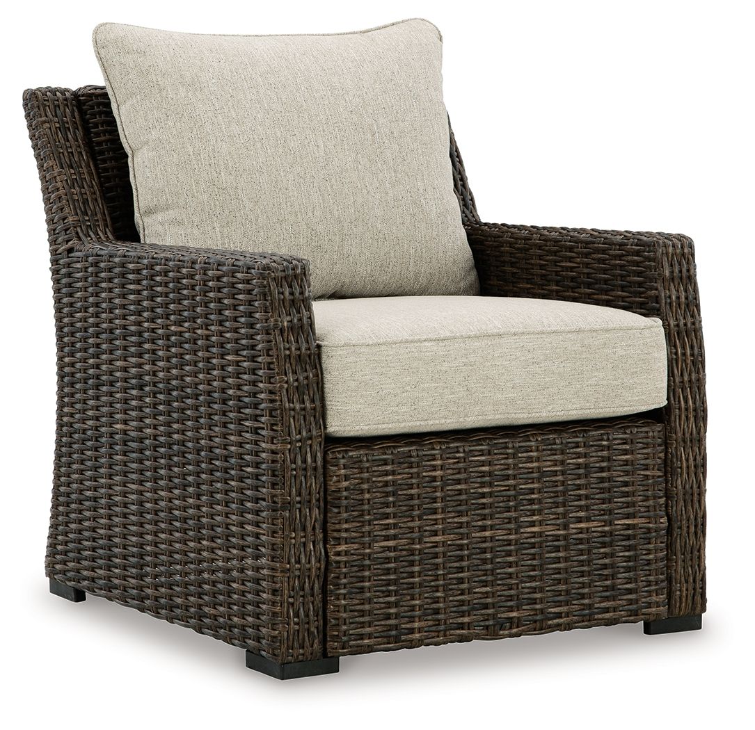 Brook Ranch - Brown - Lounge Chair With Cushion - Premium Lounge Chairs from Signature Design by Ashley® - Just $621.88! Shop now at brett interiors