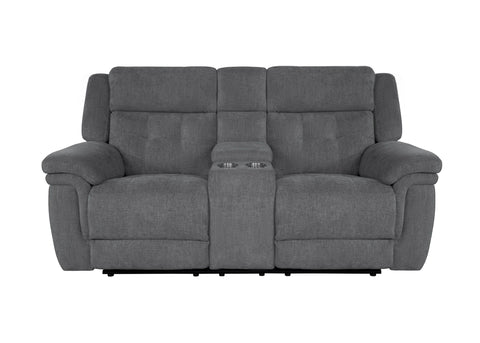 Richland - Power Reclining Sofa Loveseat And Recliner - Bristol Grey - Premium 3 Piece Living Room Sets from Parker Living - Just $3392.50! Shop now at brett interiors