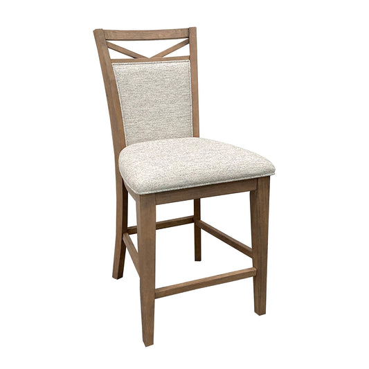 Americana Modern Dining - Upholstered Counter Chair (Set of 2) - Cotton - Premium Chair Sets from Parker House - Just $350! Shop now at brett interiors