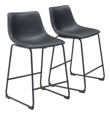 Smart - Counter Chair (Set of 2) - Premium Chair Sets from Zuo Modern - Just $850! Shop now at brett interiors