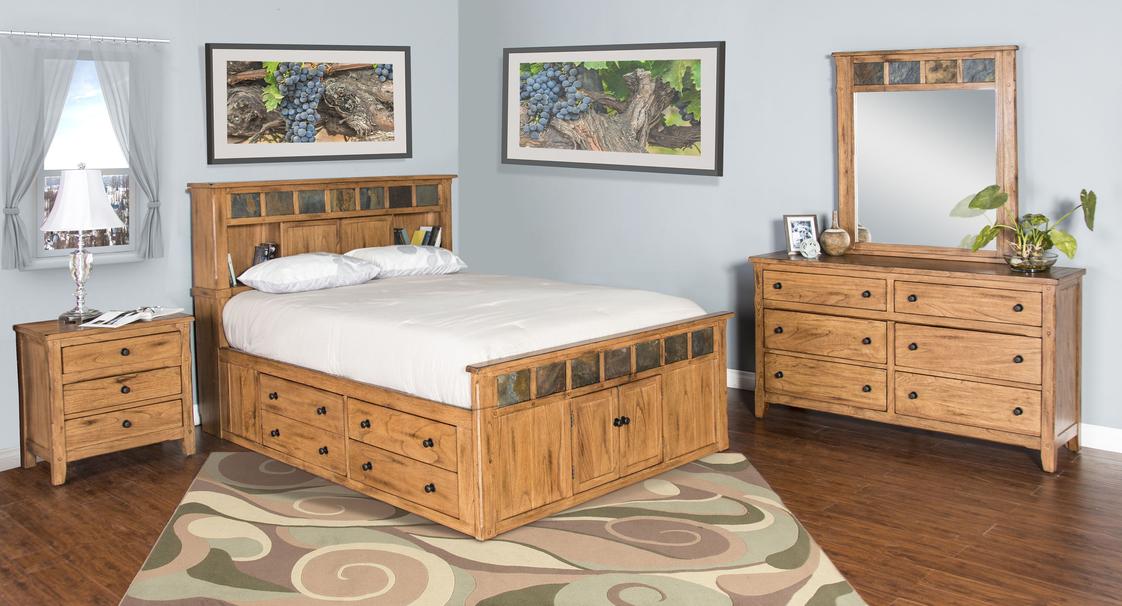 Sedona - Storage Bed - Premium Storage Beds from Sunny Designs - Just $3064! Shop now at brett interiors