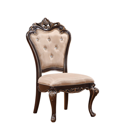 Constantine - Side Chair (Set of 2) - Cherry - Premium Chair Sets from New Classic - Just $562.50! Shop now at brett interiors