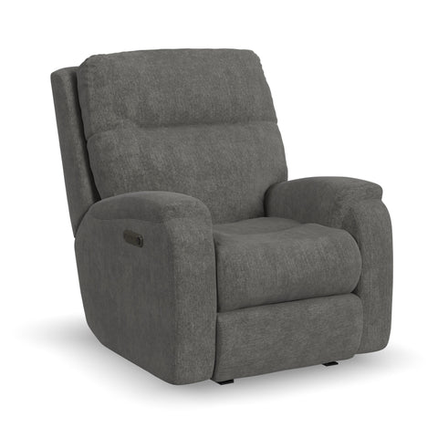 Penn - Power Rocking Recliner with Power Headrest & Lumbar - Premium Rocker Chairs from Flexsteel - Just $1812.50! Shop now at brett interiors