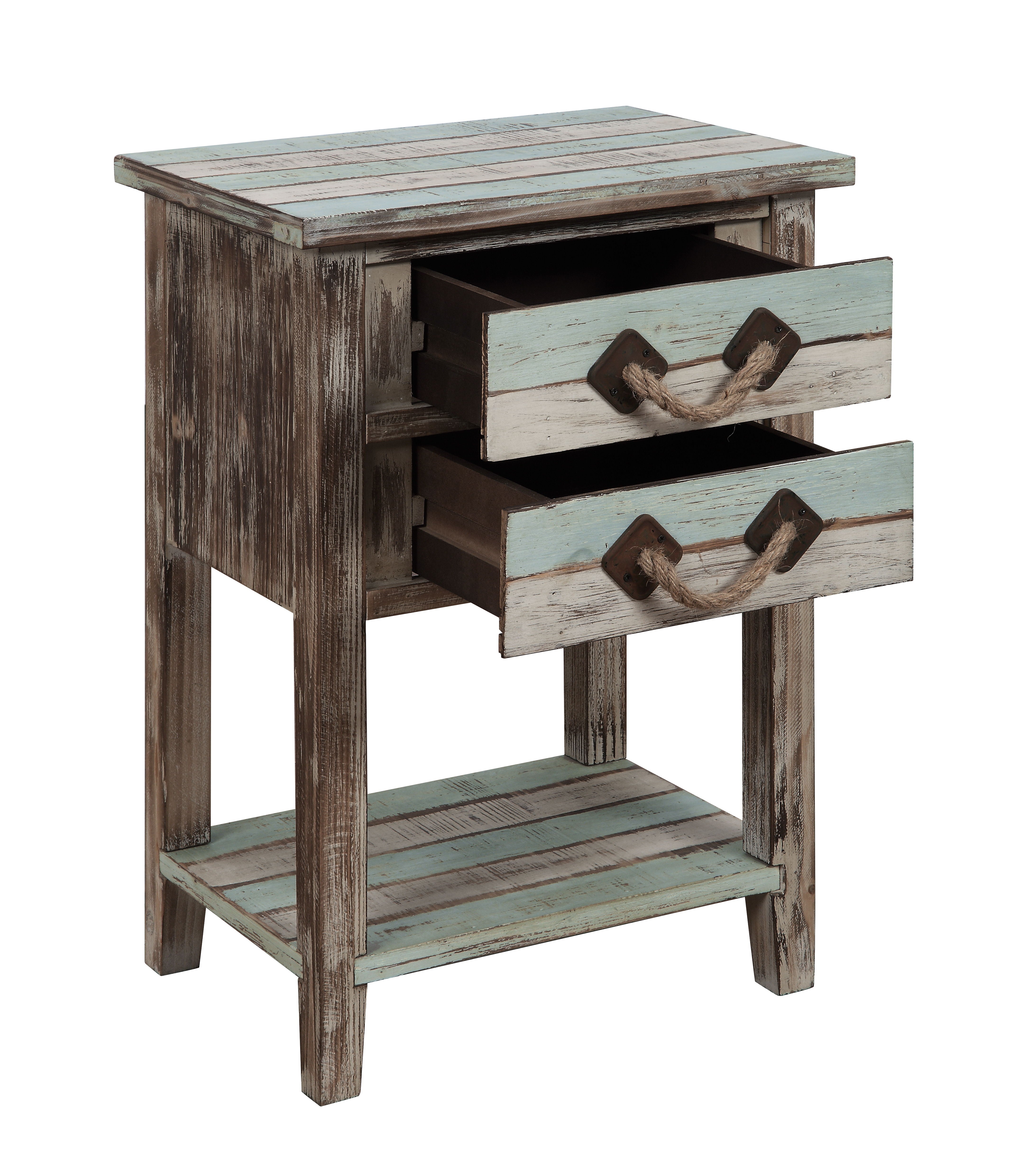 Aleena - Two Drawer Accent Table - Islander Multicolor - Premium Accent Tables from Coast2Coast Home - Just $825! Shop now at brett interiors