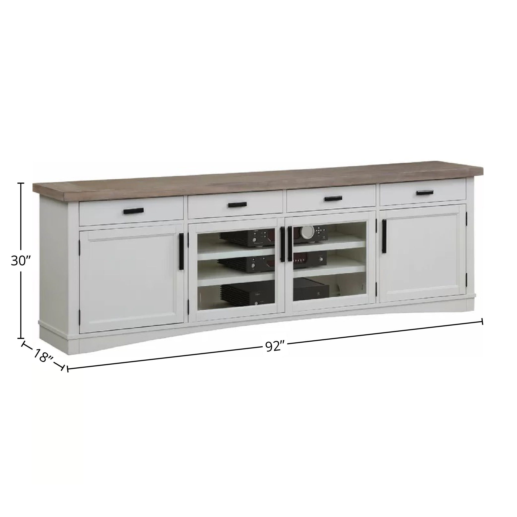 Americana Modern - TV Console - Premium TV Stands from Parker House - Just $1247.50! Shop now at brett interiors