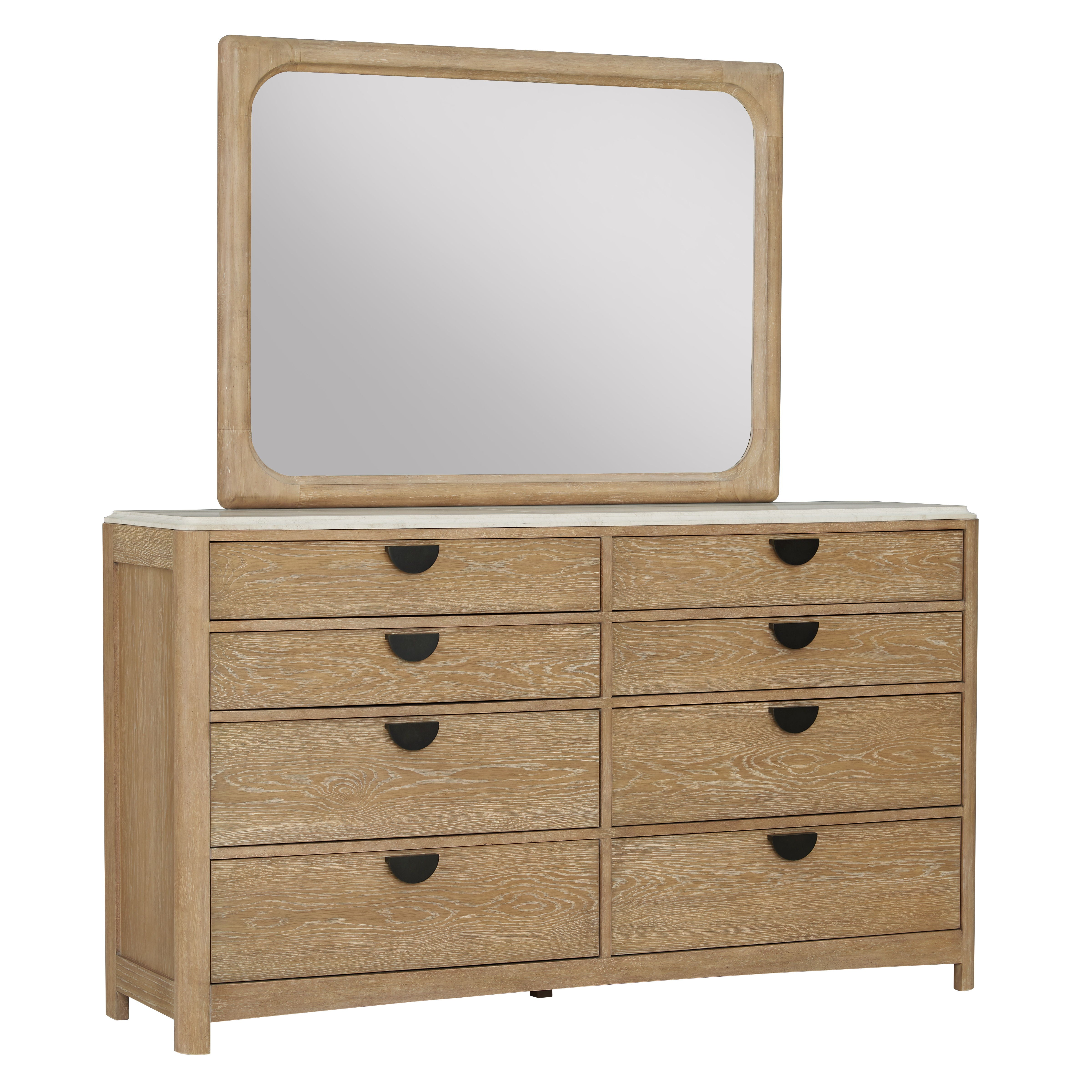 Escape - Bedroom 8 Drawer Dresser - Glazed Natural Oak - Premium Dressers from Parker House - Just $1372.50! Shop now at brett interiors