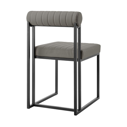 Anastasia - Dining Chair (Set of 2) - Black Legs - Premium Chair Sets from Armen Living - Just $700! Shop now at brett interiors